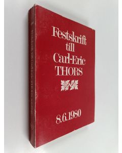 käytetty kirja Festskrift till Carl-Eric Thors 8.6.1980