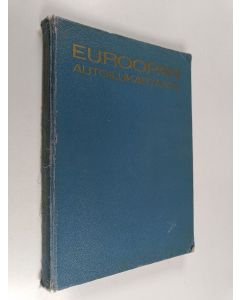 käytetty kirja Euroopan autoilukartasto