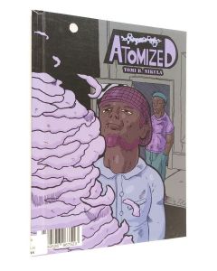 Kirjailijan Tomi Nikula käytetty teos Atomized