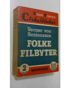 Kirjailijan Werner von Heidenstam käytetty kirja Folke filbyter