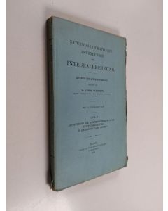 Kirjailijan Arwed Fuhrmann käytetty kirja Naturwissenschaftliche Anwendungen der Integralrechnung : Theil 2 : Anwendungen der Infinitesimalrechnung in den Naturwissenschaften im Hochbau und in der Technik