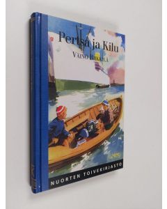 Kirjailijan Väinö Riikkilä käytetty kirja Pertsa ja Kilu