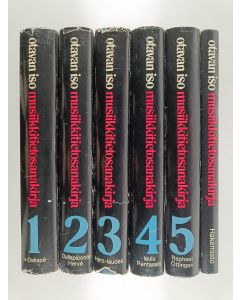 Kirjailijan Erkki ym. Ala-Könni käytetty kirja Otavan iso musiikkitietosanakirja 1-5 + hakemisto