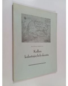 Kirjailijan Kustaa Vilkuna käytetty kirja Kallan kalastajayhdyskunta