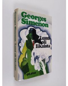 Kirjailijan Georges Simenon käytetty kirja Lumi oli likaista