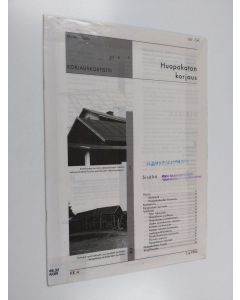 Kirjailijan Hannu Puurunen käytetty teos Huopakaton korjaus