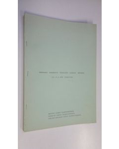 käytetty teos Seminaari rakennetun ympäristön vaikutus ihmiseen 10.-11.2.1978 Mikkelissä (monistesarja)