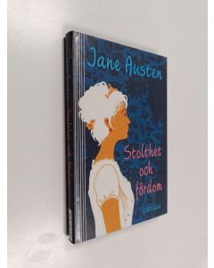 Kirjailijan Jane Austen käytetty kirja Stolthet och fördom