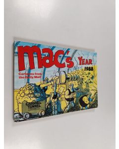 Kirjailijan Stan McMurtry käytetty kirja Mac's Year 1988 : Cartoons from the Daily Mail