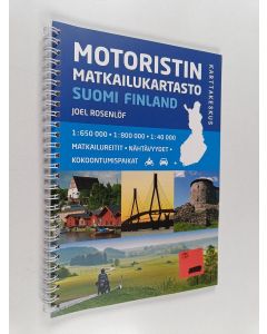 Kirjailijan Joel Rosenlöf käytetty teos Motoristin matkailukartasto : Suomi-Finland