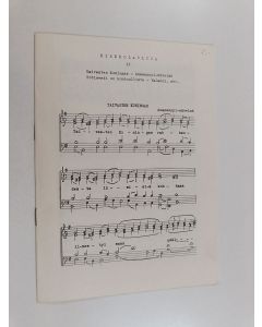 käytetty teos Kirkkolauluja 13