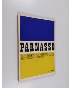käytetty kirja Parnasso 8/1968