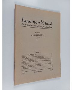 käytetty teos Luonnon ystävä 2/1928