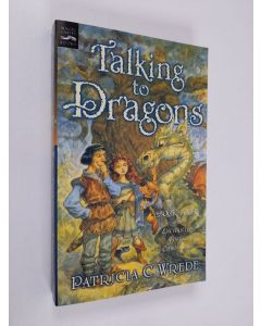 Kirjailijan Patricia C. Wrede käytetty kirja Talking to Dragons