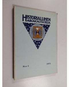 käytetty kirja Historiallinen aikakauskirja n:o 2/1971