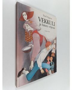 Kirjailijan Tord Nygren käytetty kirja Vekkuli ja hänen veljensä