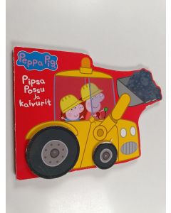 Kirjailijan Satu Karhu käytetty kirja Pipsa Possu ja kaivurit