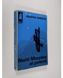 Kirjailijan Agatha Christie käytetty kirja Neiti Marplea ei petetä