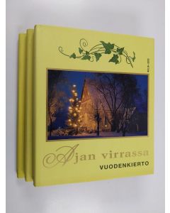Tekijän Timo Ryhänen  käytetty kirja Ajan virrassa (3 kirjaa) : Tarinoiden kirja ; Elämänkaari ; Vuodenkierto