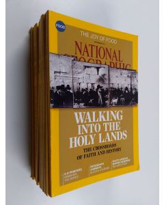 käytetty kirja National Geographic vuosikerta 2014 (1-12) (Englanninkielinen)