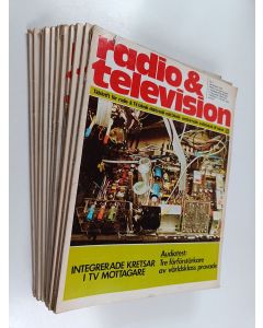 käytetty kirja Radio & Television 1971 (n:o 1-12)