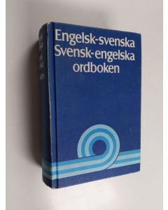 Kirjailijan Bo Svensén käytetty kirja Engelsk-svenska Svensk-engelska Ordboken