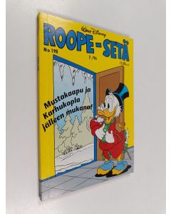Kirjailijan Walt Disney käytetty kirja Roope-setä 2/96