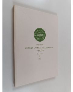 käytetty kirja Svenska litteratursällskapet i finland 1985