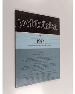 käytetty kirja Politiikka 2/1987
