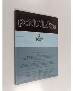 käytetty kirja Politiikka 2/1987