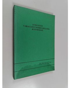 käytetty kirja Avioliiton varallisuusoikeudellisia kysymyksiä : avioliitto-oikeus -kurssi 22.4.1982, Rakennusmestarien talo, Helsinki