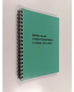 käytetty teos Infra-alan työehtosopimus 2022-2023
