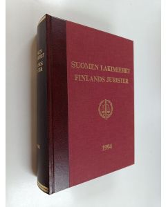 Tekijän Päivi Kämäräinen  käytetty kirja Suomen lakimiehet 1994 = Finlands jurister 1994