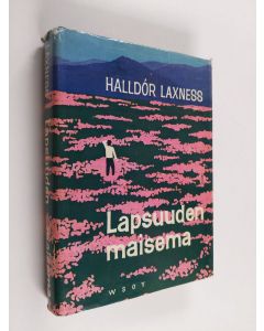 Kirjailijan Halldor Laxness käytetty kirja Lapsuuden maisema