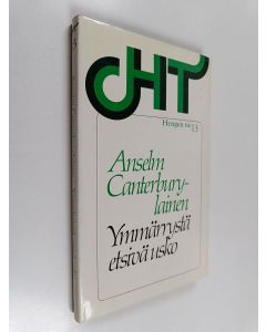 Kirjailijan Wolfgang Anselm käytetty kirja Ymmärrystä etsivä usko