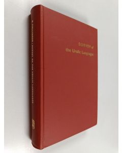 Kirjailijan Björn Collinder käytetty kirja Survey of the Uralic Languages