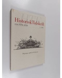 käytetty kirja Historisk tidskrift för Finland 1/2007