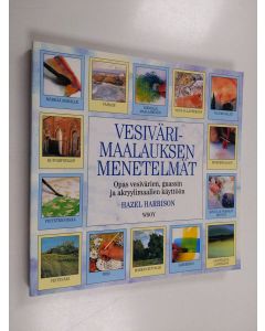 Kirjailijan Hazel Harrison käytetty kirja Vesivärimaalauksen menetelmät