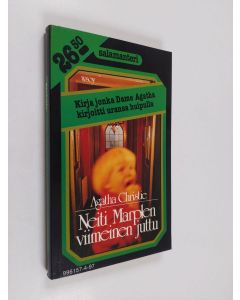 Kirjailijan Agatha Christie käytetty kirja Neiti Marplen viimeinen juttu