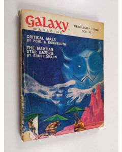käytetty kirja Galaxy magazine february 1962