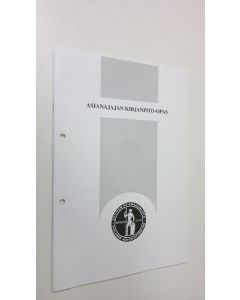 käytetty teos Asianajajan kirjanpito-opas
