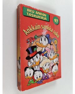 Kirjailijan Walt Disney käytetty kirja Ankkain sankka suku