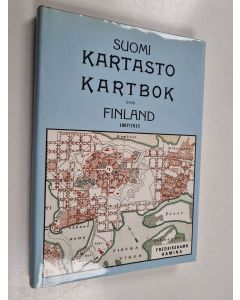 käytetty kirja Suomi kartasto = Kartbok över Finland