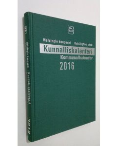 käytetty kirja Kunnalliskalenteri 2016