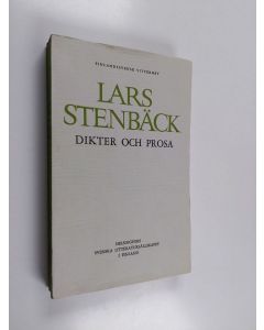 Kirjailijan Lars Stenbäck käytetty kirja Dikter och prosa