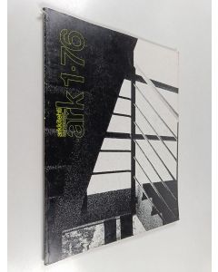 käytetty kirja Arkkitehti 1/1976