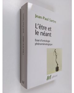 Kirjailijan Jean-Paul Sartre käytetty kirja L'être et le néant : essai d'ontologie phénoménologique