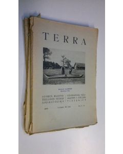 käytetty kirja Terra 1930 n:o 1-4 : Suomen maantieteellisen seuran aikakauskirja