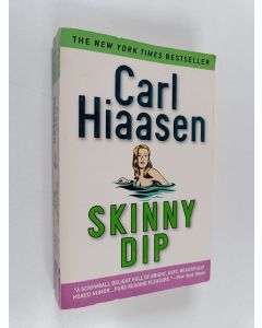 Kirjailijan Carl Hiaasen käytetty kirja Skinny Dip