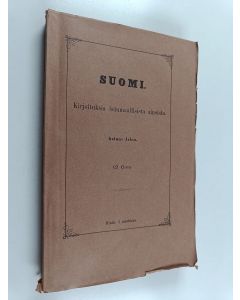 Kirjailijan Salu Latvala & O. Kallas käytetty kirja Lauseopillisia havaintoja Luoteis-Satakunnan kansankielestä ; Lutsi maarahvas ; Suomalaisen kirjallisuuden seuran keskustelemukset 1894-1895 (lukematon)